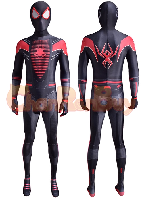 Spider Man Miles Morales Costume 2020 Suit Cosplay Bodysuit