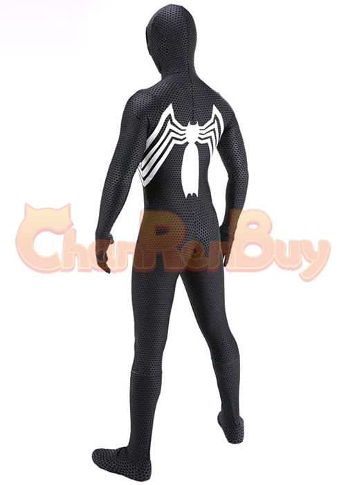 Spider Man Shattered Dimensions Venom Symbiote Costume Cosplay Bodysuit