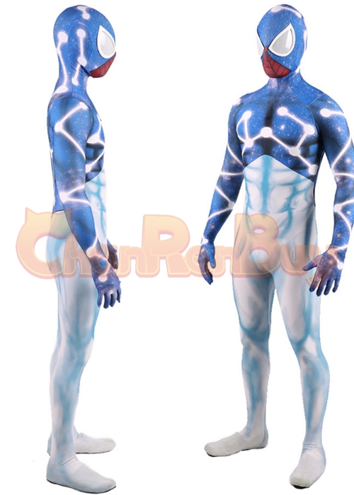 Spider Man Shattered Dimensions Cosmic 2099 Costume Cosplay Bodysuit