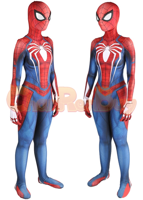 Spider Man Costume Advanced Suit Cosplay Bodysuit Female Version