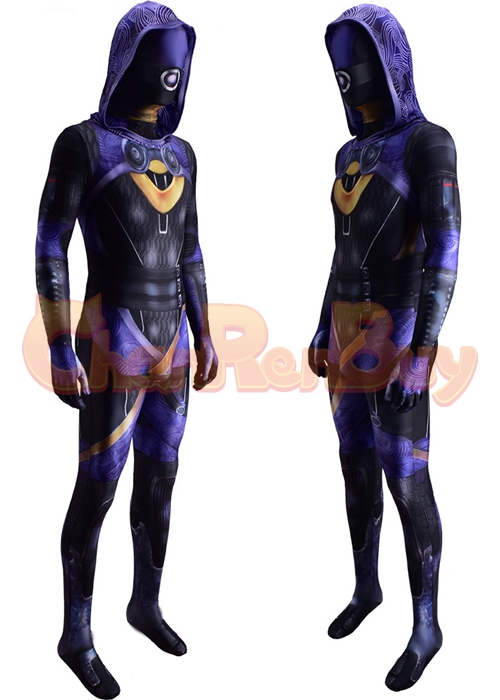 Mass Effect Tali'Zorah nar Rayya Costume Cosplay Bodysuit