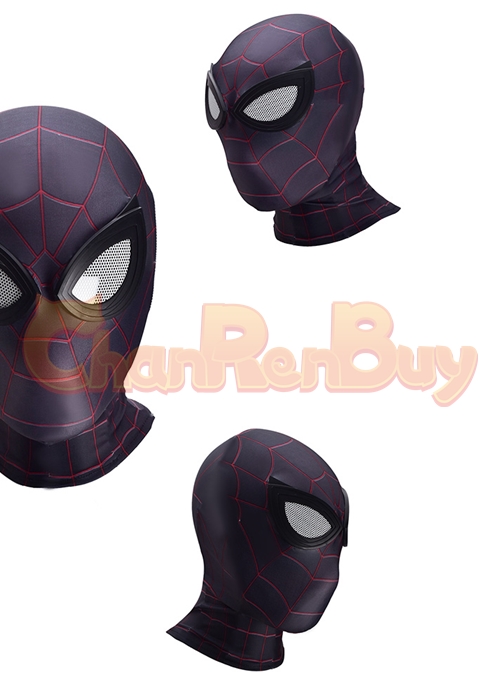Spider Man Miles Morales Costume The Advanced Tech Suit Cosplay Bodysuit
