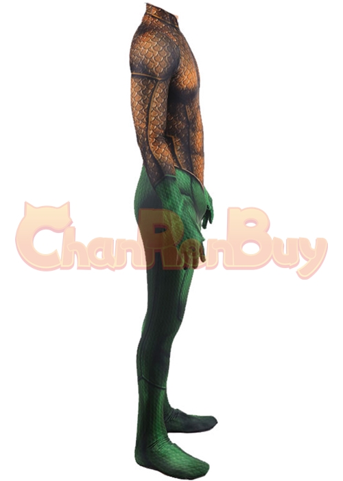 Aquaman Costume Arthur Curry Cosplay Bodysuit Ver.4