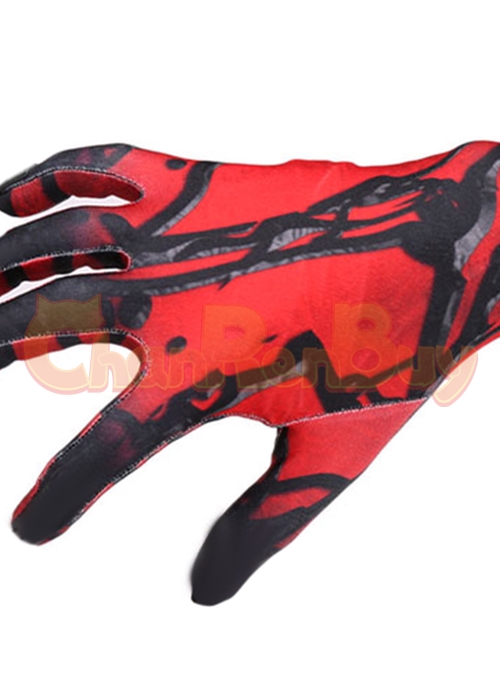 Carnage Costume Cosplay Cletus Kasady Symbiote Cosplay Bodysuit Ver.2