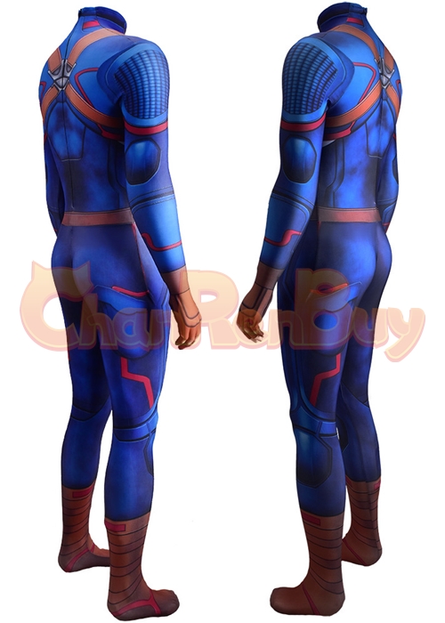 Avengers 2 Captain America Costume Steve Rogers Cosplay Bodysuit