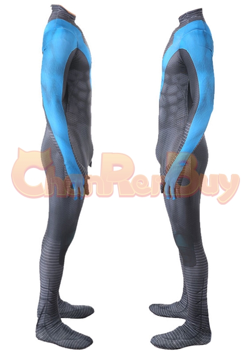 Nightwing Costume Cosplay Bodysuit Ver.2