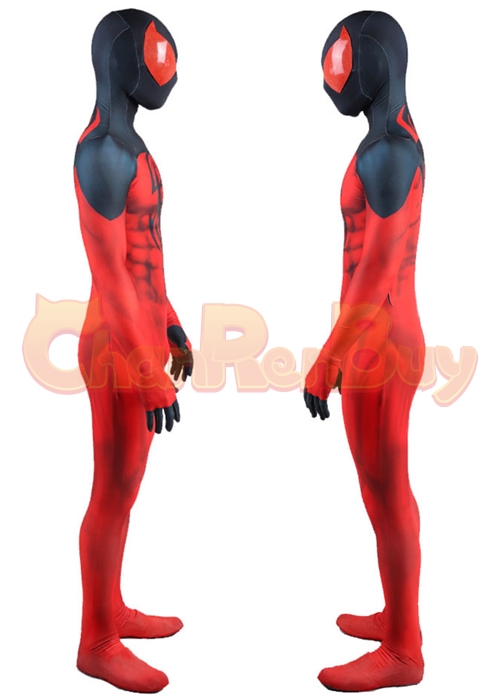 Spider Man Costume Scarlet Spider II Suit KAINE Cosplay Bodysuit Ver.2