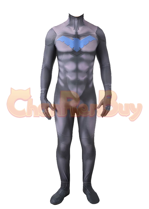 Nightwing Costume Cosplay Bodysuit Ver.3