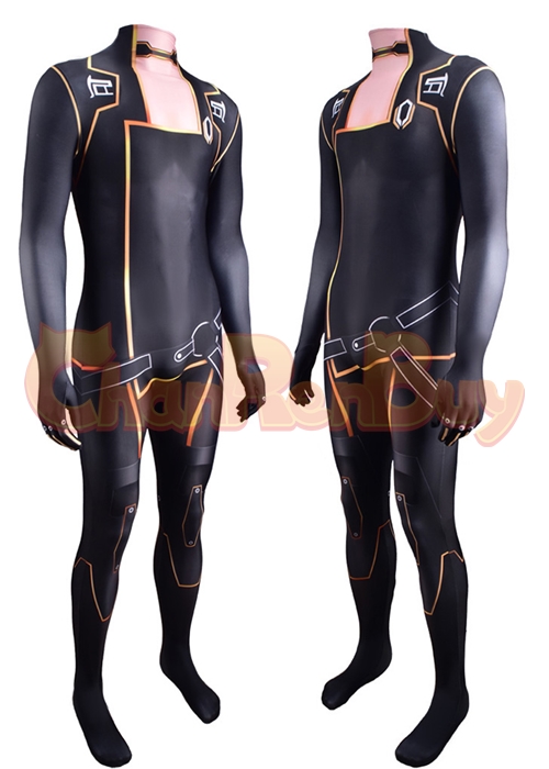 Mass Effect 3 Miranda Lawson Costume Black Suit Cosplay Bodysuit