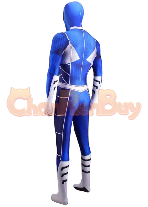 Mighty Morphin Power Rangers Blue Ranger Cosplay Bodysuit