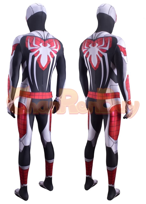 Spider Man Remastered Costume Armored Advanced Suit Cosplay Bodysuit