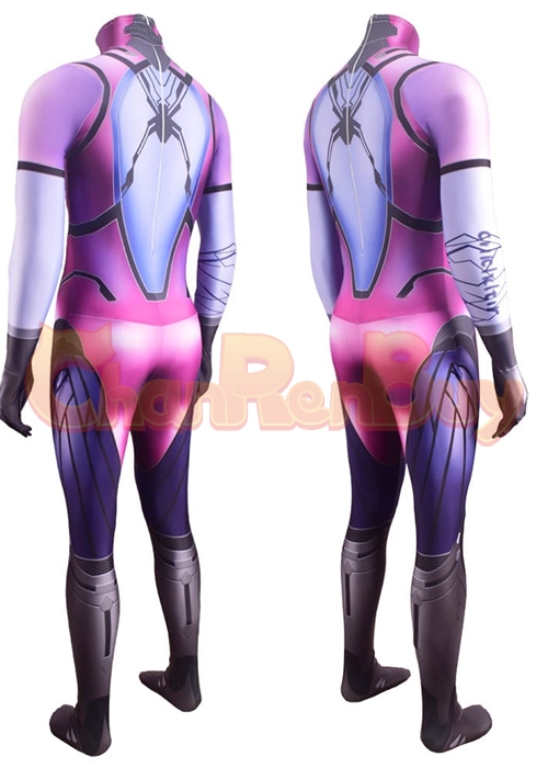 OW Overwatch Classic Widowmaker Costume Cosplay Bodysuit