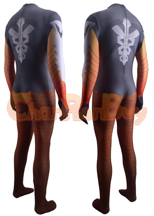 OW Overwatch Mercy Angela Ziegler Costume Cosplay  Bodysuit