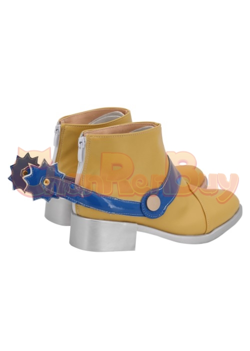 Gyro Zeppeli Shoes JoJo's Bizarre Adventure Cosplay Boots-Chaorenbuy Cosplay