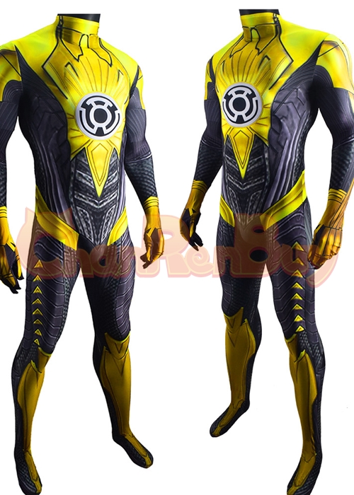 Thaal Sinestro Costume Cosplay Bodysuit