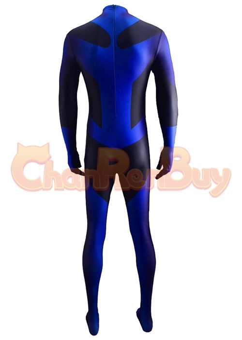 Green Lantern Blue Lantern Corps Costume Cosplay Bodysuit