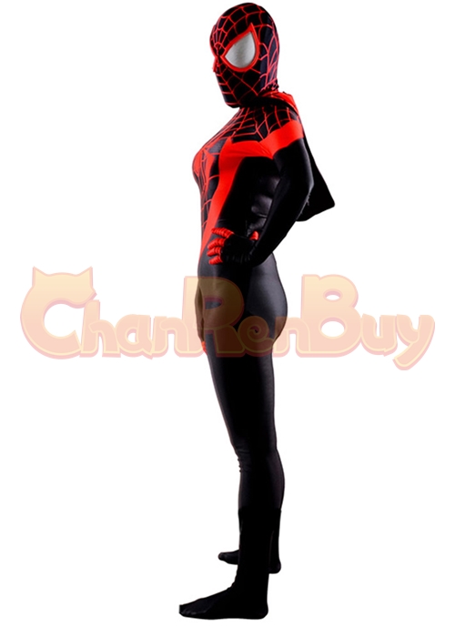 Sipder Man Miles Moreals Spider Girl Costume Cosplay Bodysuit