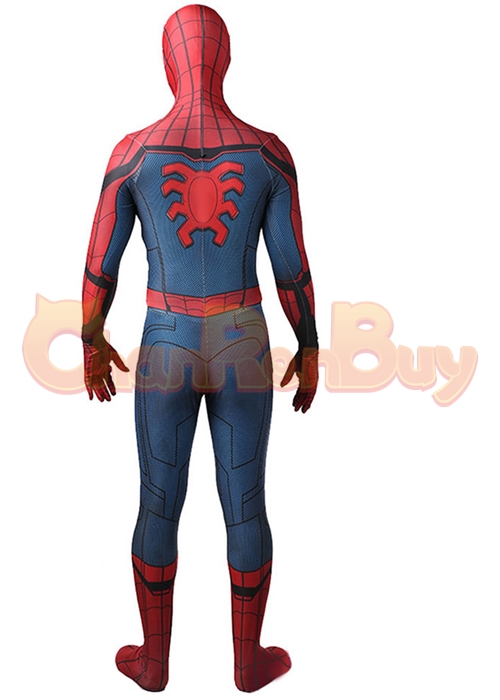 Spider Man Homecoming Costume Peter Parker Cosplay Bodysuit Ver. 2