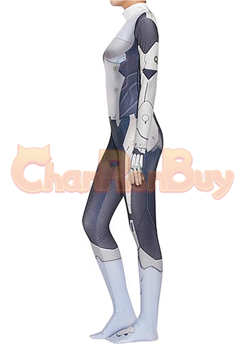 OverWatch Female Genji Costume Cosplay Bodysuit