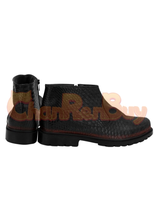 Crowley Shoes Cosplay Demon Good Omens Boots-Chaorenbuy Cosplay