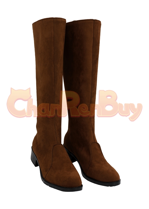Caesar Anthonio Zeppeli Shoes JoJo's Bizarre Adventure Cosplay Boots Ver. 2-Chaorenbuy Cosplay
