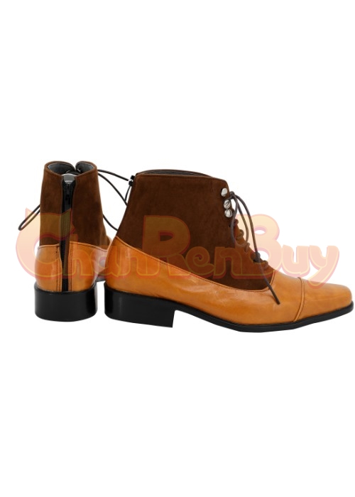 Aziraphale Shoes Cosplay Angel Good Omens Boots-Chaorenbuy Cosplay