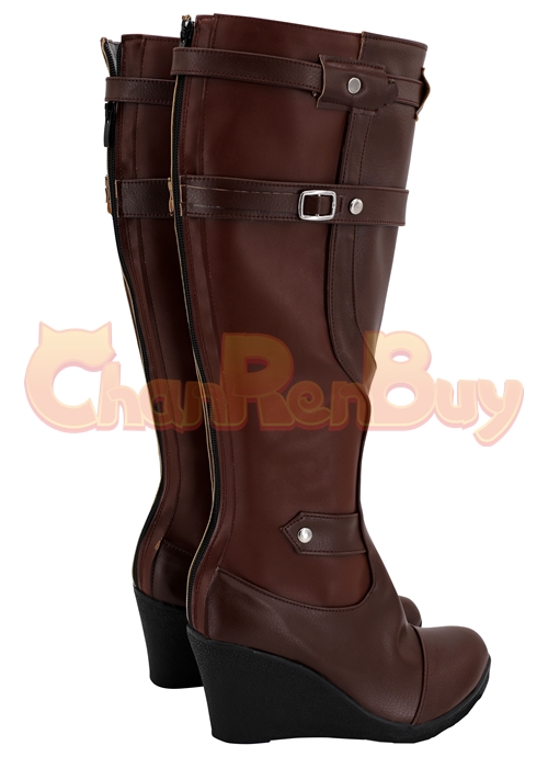 Nebula Shoes Cosplay Avengers Endgame Boots-Chaorenbuy Cosplay