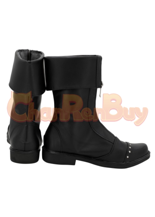 Zack Fair Shoes Cosplay Final Fantasy VII Remake FF7 Boots-Chaorenbuy Cosplay