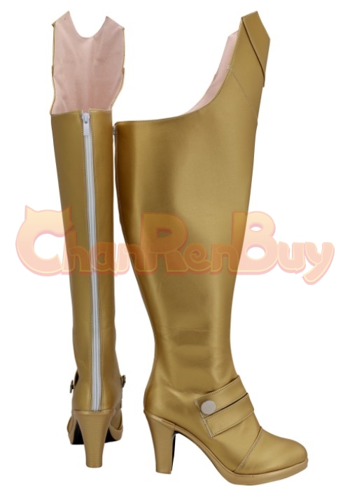 Red Saber Shoes Cosplay Nero Claudius Fate EXTRA Boots-Chaorenbuy Cosplay