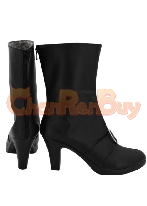 BLACK MAGE Plague Bringer Shoes Final Fantasy XIV FF14 Cosplay Boots-Chaorenbuy Cosplay