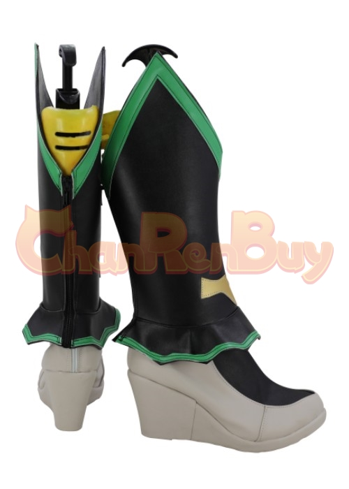 Widowmaker Shoes Overwatch OW Amelie Lacroix Black Swan Skin Cosplay Boots  -Chaorenbuy Cosplay