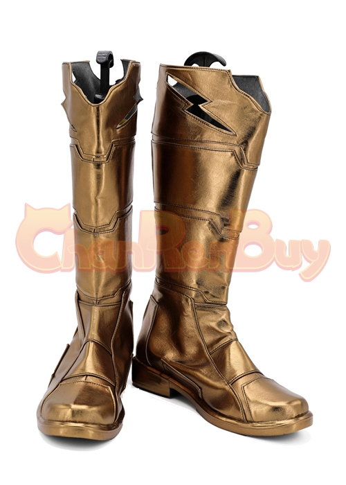 Shazam Shoes Cosplay Billy Batson Boots-Chaorenbuy Cosplay