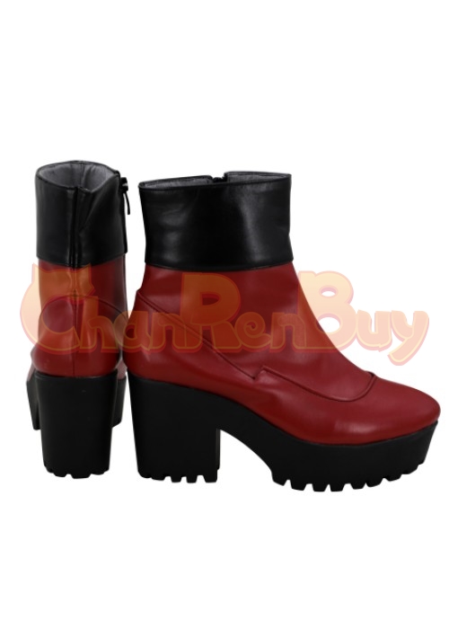 Captain Marvel Shoes Avengers Carol Danvers Cosplay Boots   -Chaorenbuy Cosplay