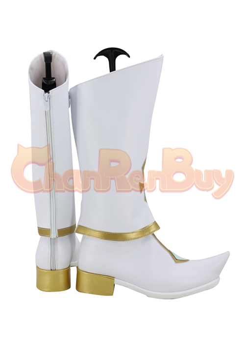 Neptune Shoes Hyperdimension Neptune Choujigen Game Purple Heart Cosplay Boots  -Chaorenbuy Cosplay