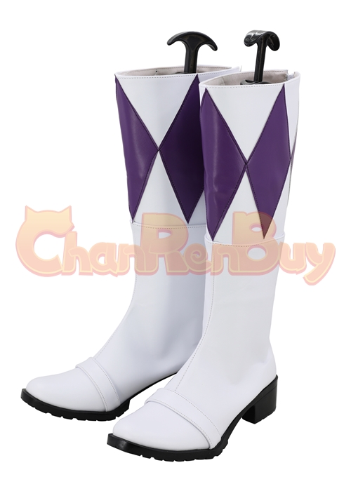 Purple Ranger Shoes Mighty Morphin Power Rangers Cosplay Boots-Chaorenbuy Cosplay