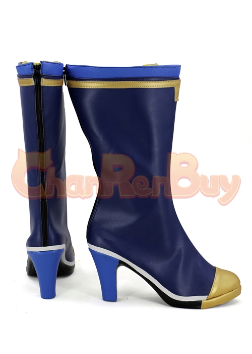 Esu ES Shoes BlazBlue Central Fiction Embryo Storage Cosplay Boots-Chaorenbuy Cosplay
