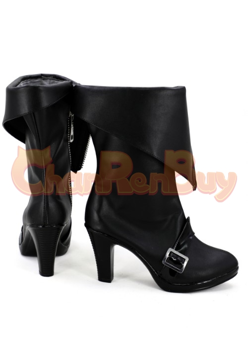 Sakuya Izayoi Shoes Touhou Project Maid Scarlet Devil Mansion Cosplay Boots-Chaorenbuy Cosplay