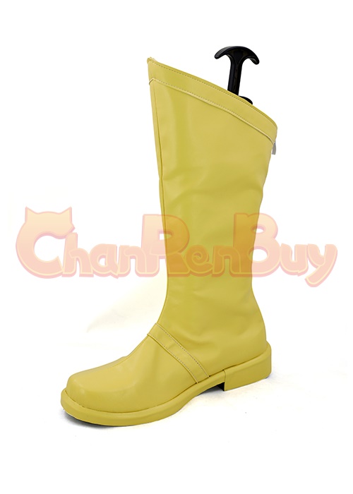 Lightning Lad Garth Ranzz Shoes Legion of Super Heroes Cosplay Boots-Chaorenbuy Cosplay