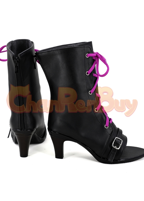 Koshimizu Sachiko Shoes Cinderella Girls Cosplay Boots-Chaorenbuy Cosplay