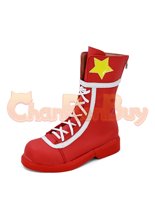 Athena Asamiya Shoes The King of Fighters XIV Cosplay Boots-Chaorenbuy Cosplay
