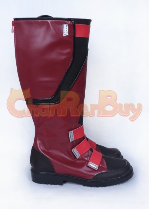 Captain America Shoes  The Avengers Steven Rogers Red Cosplay Boots-Chaorenbuy Cosplay