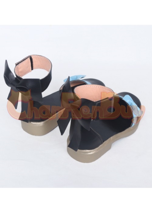 Lizzy Elizabeth Shoes Black Butler Black Cosplay Boots-Chaorenbuy Cosplay