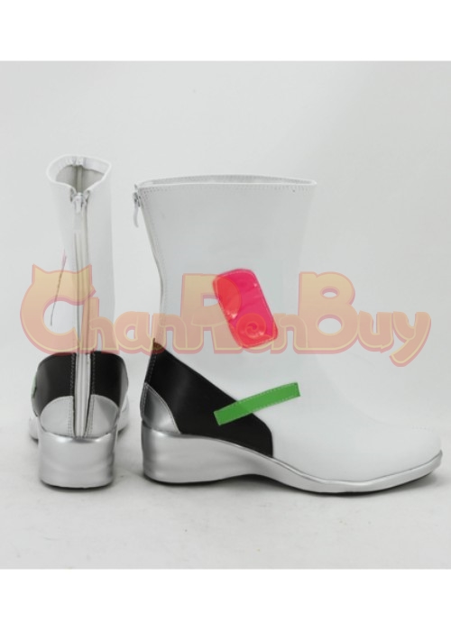DVA Shoes OW Overwatch Cosplay White Boots-Chaorenbuy Cosplay