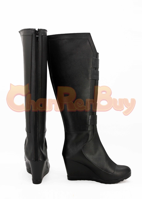 Black Widow Shoes Captain America Civi War Cosplay Boots-Chaorenbuy Cosplay