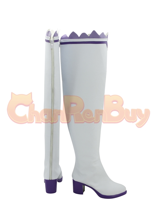 Emilia Shoes Re:Life in a Different World from Zero Cosplay Boots