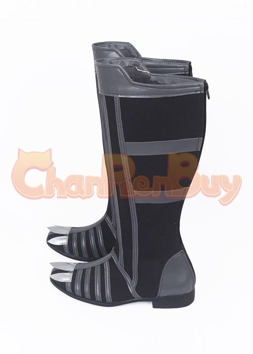 Black Panther Shoes Captain America Civil War T'Challa Cosplay Boots
