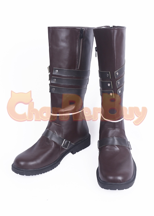 Rage Burst Julius Visconti Shoes God Eater 2 Cosplay Boots