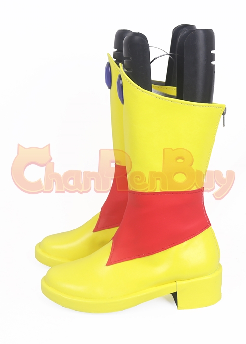 Super Saiyajin Broly Shoes Dragon Ball Golden Cosplay Boots