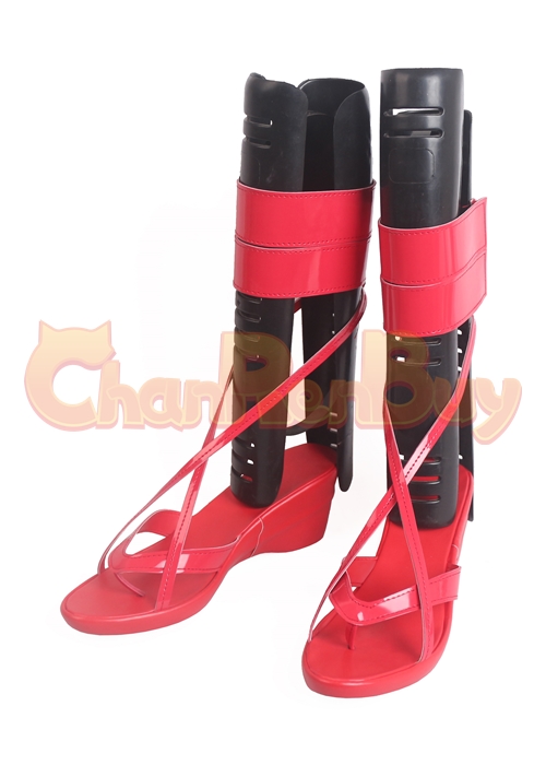 Summer Hakurei Reimu Shoes Touhou Project Toho Cosplay Boots