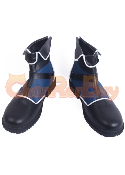 Sora Shoes Kingdom Hearts Cosplay Blue Boots